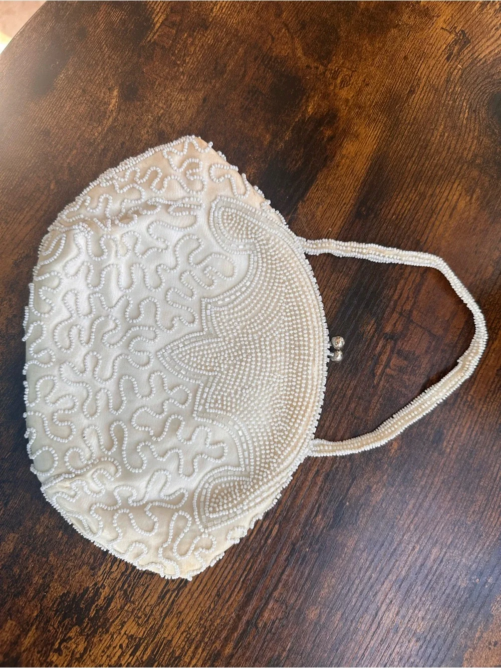 Classic Cream Baby Bag - Elegant Women's Handbag